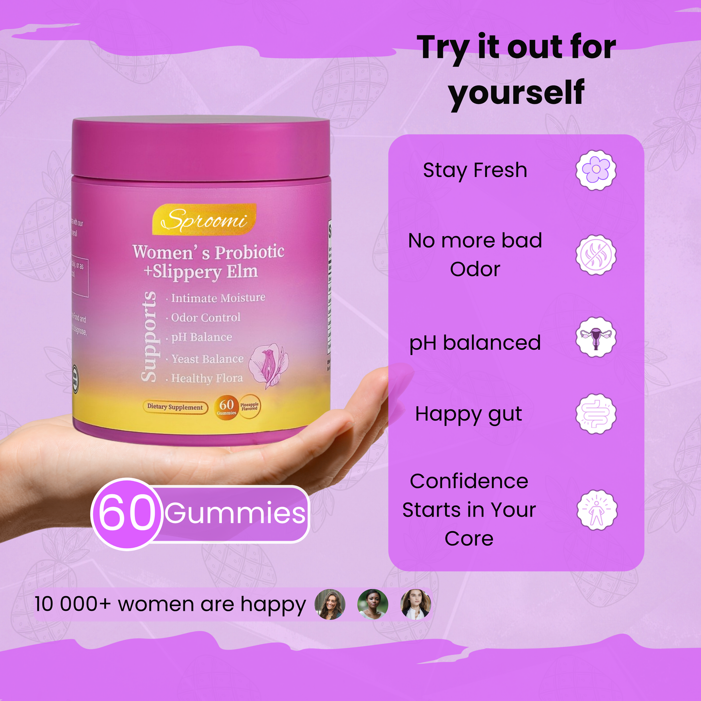 Sproomi Probiotic Gummies